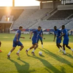 Franska landsliðið með Kylian Mbappé undirbýr sig fyrir Heimsmeistaramótið 2026