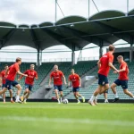 Norska landsliðið í knattspyrnu undirbýr sig fyrir Heimsmeistaramótið 2026 í Norður-Ameríku